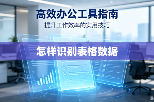 怎样识别表格数据
