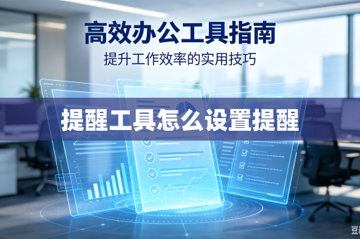 提醒工具怎么设置提醒