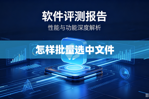 怎样批量选中文件