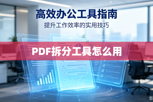 PDF拆分工具怎么用