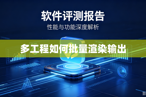 多工程如何批量渲染输出