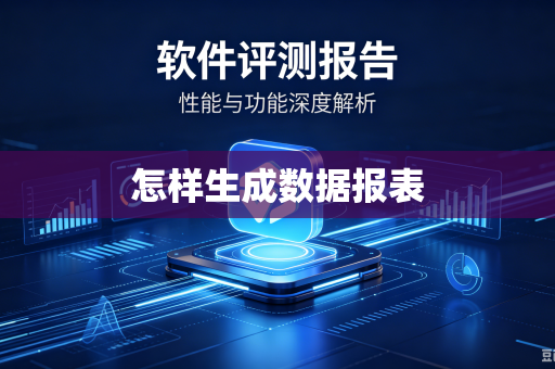 怎样生成数据报表