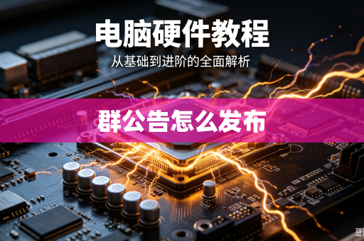 群公告怎么发布