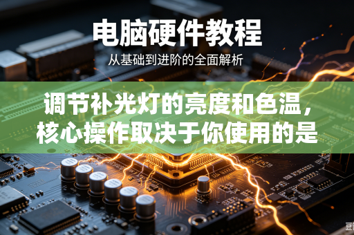 调节补光灯的亮度和色温，核心操作取决于你使用的是哪种类型的补光灯（物理旋钮、手机APP控制，还是智能家居灯）以下是分场景、分步骤的详细指南