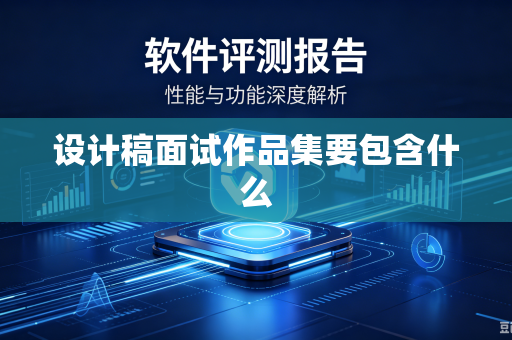 设计稿面试作品集要包含什么