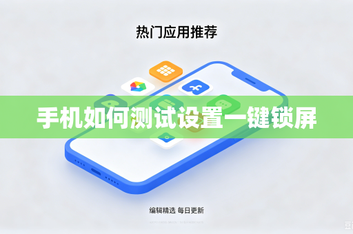 手机如何测试设置一键锁屏-第1张图片-电脑手机工具软件下载 - 免费实用工具合集 | 联启科技 手机如何测试设置一键锁屏-第1张图片-电脑手机工具软件下载 - 免费实用工具合集 | 联启科技