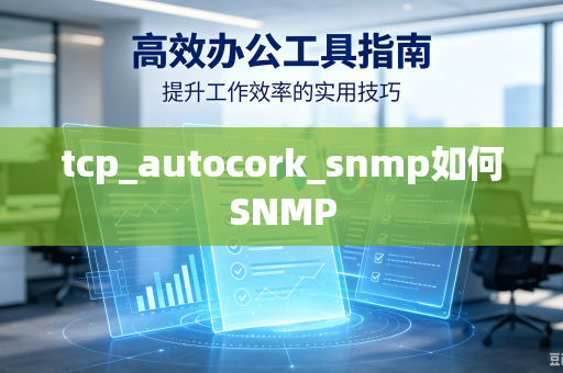 tcp_autocork_snmp如何SNMP-第1张图片-电脑手机工具软件下载 - 免费实用工具合集 | 联启科技