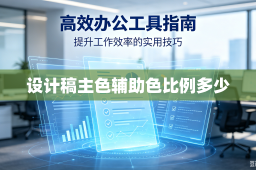 设计稿主色辅助色比例多少-第1张图片-电脑手机工具软件下载 - 免费实用工具合集 | 联启科技