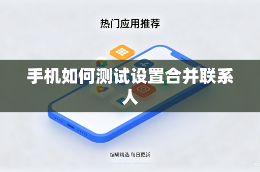 手机如何测试设置合并联系人-第1张图片-电脑手机工具软件下载 - 免费实用工具合集 | 联启科技 手机如何测试设置合并联系人-第1张图片-电脑手机工具软件下载 - 免费实用工具合集 | 联启科技