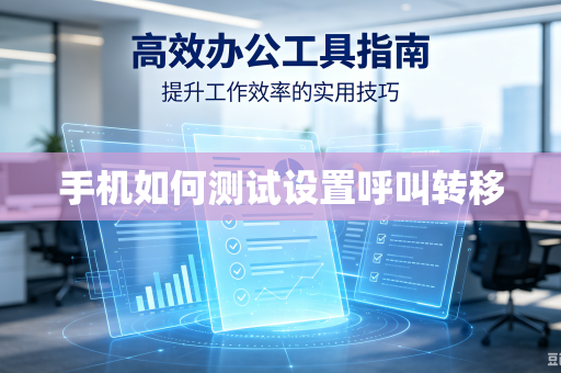 手机如何测试设置呼叫转移-第1张图片-电脑手机工具软件下载 - 免费实用工具合集 | 联启科技 手机如何测试设置呼叫转移-第1张图片-电脑手机工具软件下载 - 免费实用工具合集 | 联启科技