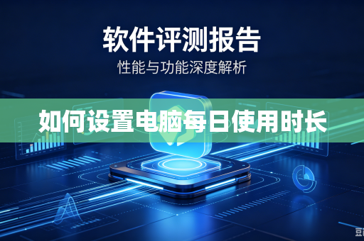 如何设置电脑每日使用时长
