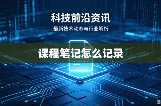 课程笔记怎么记录