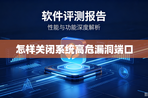 怎样关闭系统高危漏洞端口