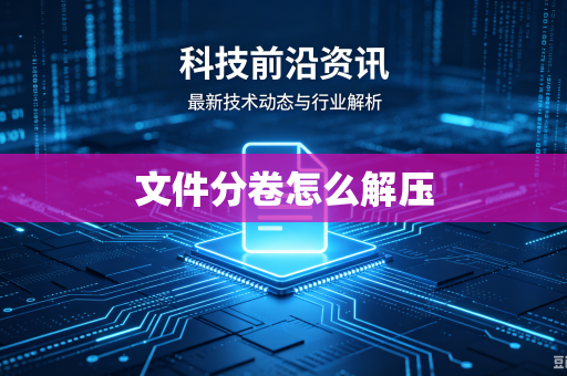 文件分卷怎么解压