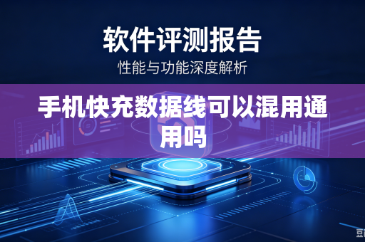 手机快充数据线可以混用通用吗