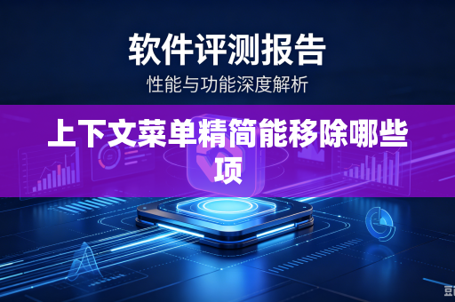 上下文菜单精简能移除哪些项-第1张图片-电脑手机工具软件下载 - 免费实用工具合集 | 联启科技
