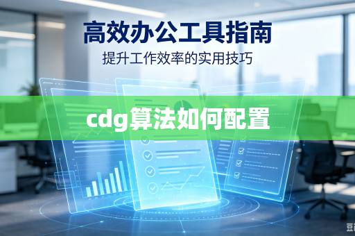 cdg算法如何配置-第1张图片-电脑手机工具软件下载 - 免费实用工具合集 | 联启科技 cdg算法如何配置-第1张图片-电脑手机工具软件下载 - 免费实用工具合集 | 联启科技