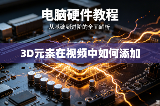 3D元素在视频中如何添加-第1张图片-电脑手机工具软件下载 - 免费实用工具合集 | 联启科技