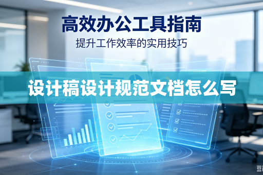 设计稿设计规范文档怎么写-第1张图片-电脑手机工具软件下载 - 免费实用工具合集 | 联启科技 设计稿设计规范文档怎么写-第1张图片-电脑手机工具软件下载 - 免费实用工具合集 | 联启科技