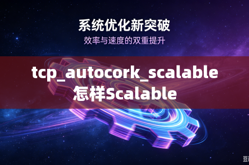 tcp_autocork_scalable怎样Scalable