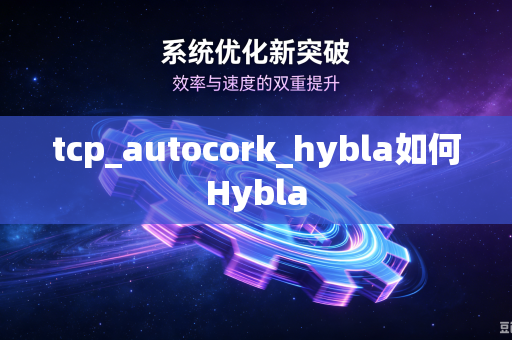 tcp_autocork_hybla如何Hybla-第1张图片-电脑手机工具软件下载 - 免费实用工具合集 | 联启科技 tcp_autocork_hybla如何Hybla-第1张图片-电脑手机工具软件下载 - 免费实用工具合集 | 联启科技