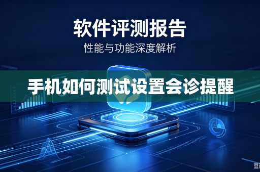 手机如何测试设置会诊提醒-第1张图片-电脑手机工具软件下载 - 免费实用工具合集 | 联启科技 手机如何测试设置会诊提醒-第1张图片-电脑手机工具软件下载 - 免费实用工具合集 | 联启科技