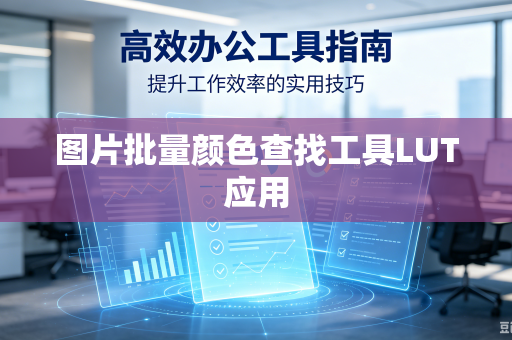 图片批量颜色查找工具LUT应用-第1张图片-电脑手机工具软件下载 - 免费实用工具合集 | 联启科技 图片批量颜色查找工具LUT应用-第1张图片-电脑手机工具软件下载 - 免费实用工具合集 | 联启科技