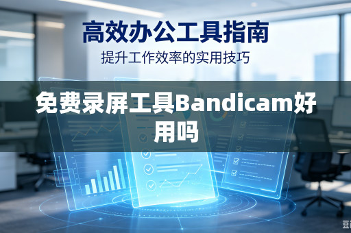 免费录屏工具Bandicam好用吗