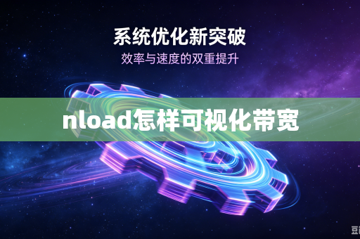 nload怎样可视化带宽