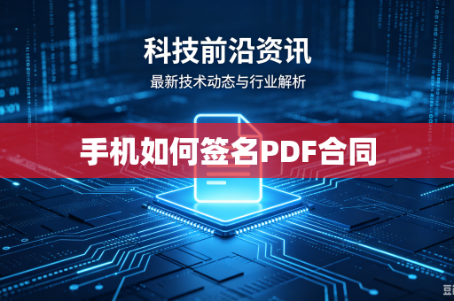 手机如何签名PDF合同-第1张图片-电脑手机工具软件下载 - 免费实用工具合集 | 联启科技 手机如何签名PDF合同-第1张图片-电脑手机工具软件下载 - 免费实用工具合集 | 联启科技