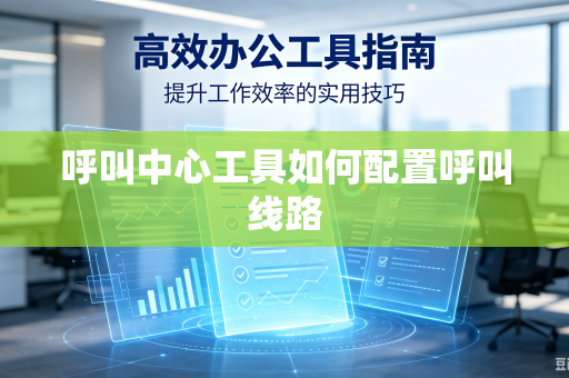 呼叫中心工具如何配置呼叫线路