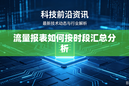 流量报表如何按时段汇总分析