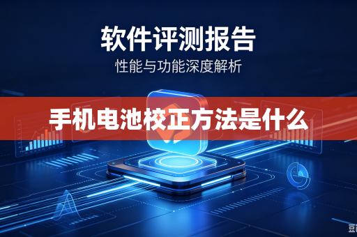 手机电池校正方法是什么-第1张图片-电脑手机工具软件下载 - 免费实用工具合集 | 联启科技 手机电池校正方法是什么-第1张图片-电脑手机工具软件下载 - 免费实用工具合集 | 联启科技