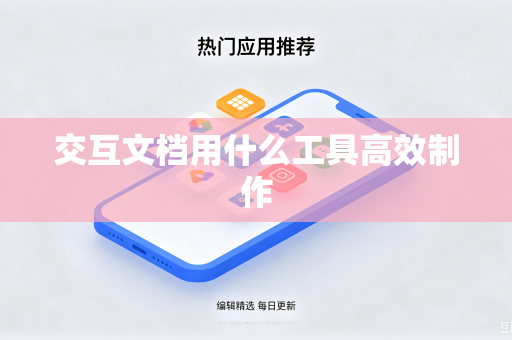 交互文档用什么工具高效制作