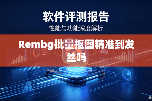 Rembg批量抠图精准到发丝吗
