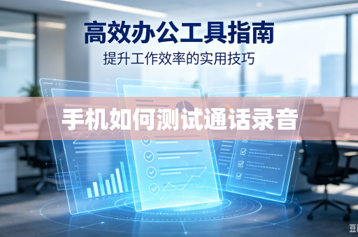 手机如何测试通话录音-第1张图片-电脑手机工具软件下载 - 免费实用工具合集 | 联启科技 手机如何测试通话录音-第1张图片-电脑手机工具软件下载 - 免费实用工具合集 | 联启科技