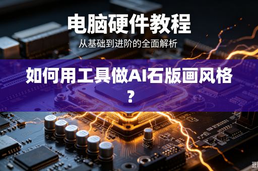 如何用工具做AI石版画风格？