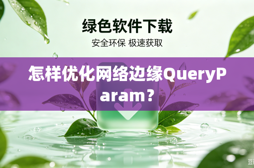 怎样优化网络边缘QueryParam?-第1张图片-电脑手机工具软件下载 - 免费实用工具合集 | 联启科技 怎样优化网络边缘QueryParam?-第1张图片-电脑手机工具软件下载 - 免费实用工具合集 | 联启科技