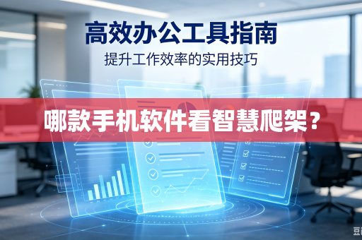 哪款手机软件看智慧爬架？-第1张图片-电脑手机工具软件下载 - 免费实用工具合集 | 联启科技