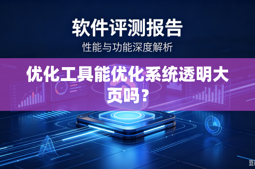 优化工具能优化系统透明大页吗?-第1张图片-电脑手机工具软件下载 - 免费实用工具合集 | 联启科技 优化工具能优化系统透明大页吗?-第1张图片-电脑手机工具软件下载 - 免费实用工具合集 | 联启科技