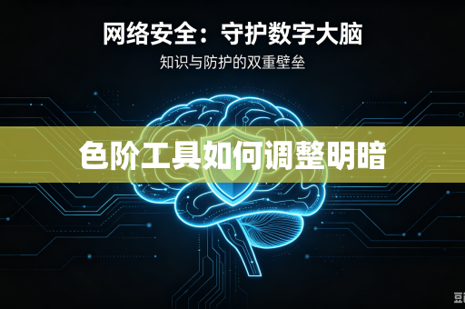 色阶工具如何调整明暗