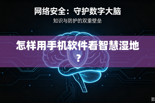 怎样用手机软件看智慧湿地？