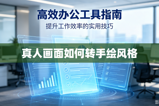 真人画面如何转手绘风格