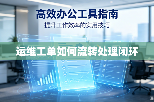 运维工单如何流转处理闭环
