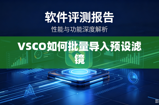 VSCO如何批量导入预设滤镜-第1张图片-电脑手机工具软件下载 - 免费实用工具合集 | 联启科技