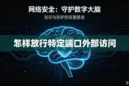 怎样放行特定端口外部访问