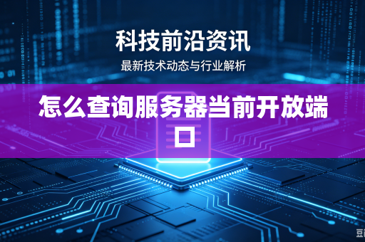 怎么查询服务器当前开放端口