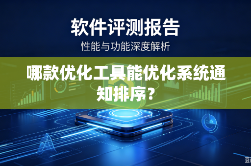 哪款优化工具能优化系统通知排序？-第1张图片-电脑手机工具软件下载 - 免费实用工具合集 | 联启科技