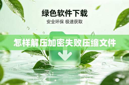 怎样解压加密失败压缩文件