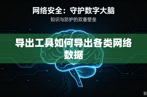 导出工具如何导出各类网络数据